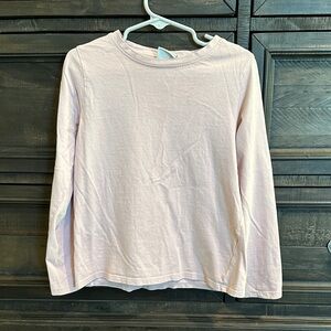 Zara 6-7 (true size 6) light Pink Long Sleeve Shirt